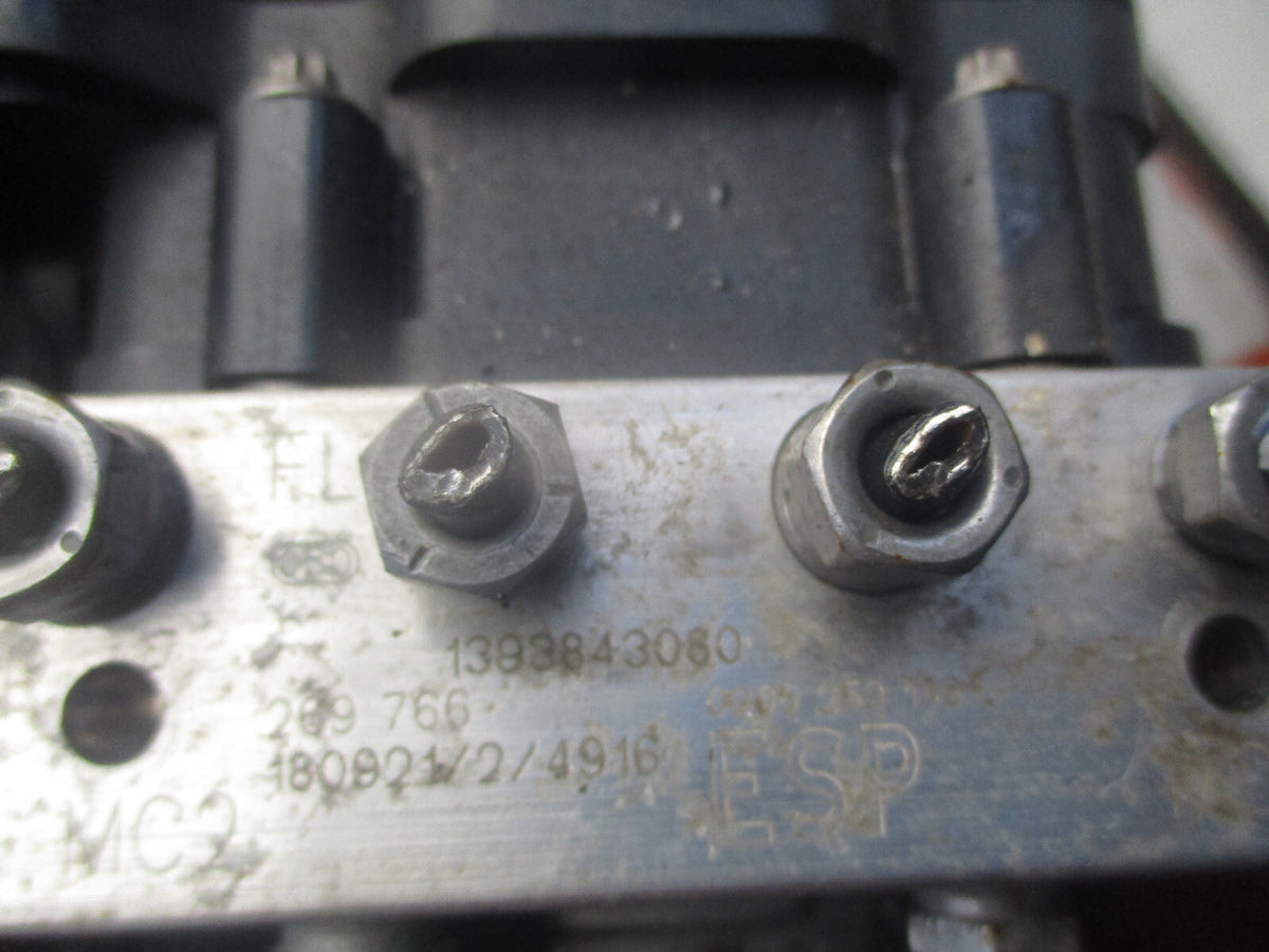 CITROEN RELAY 2020 2.2 DIESEL ABS PUMP 1393843080