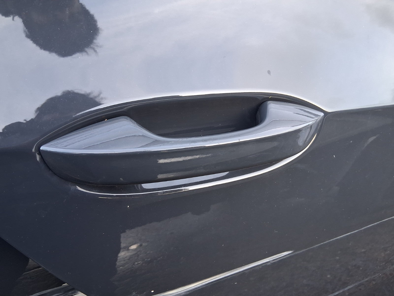 2024 VW VOLKSWAGEN GOLF MK8 R LINE OSR DRIVER SIDE REAR RIGHT DOOR HANDLE GREY