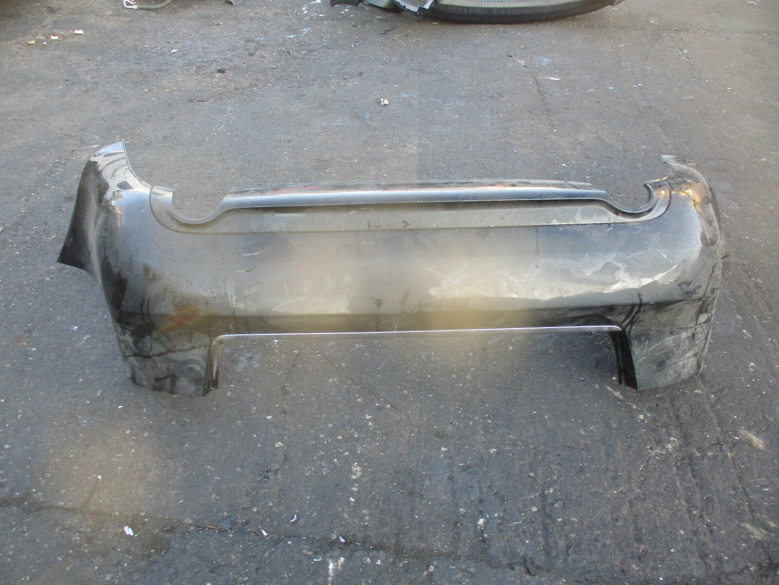 AUDI A4 B7 2006 S LINE REAR BUMPER DARK GREY