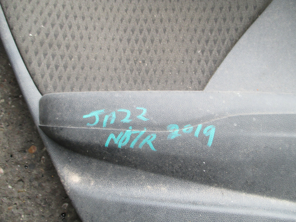HONDA JAZZ MK4 2019 NSR PASSENGER SIDE REAR DOORCARD