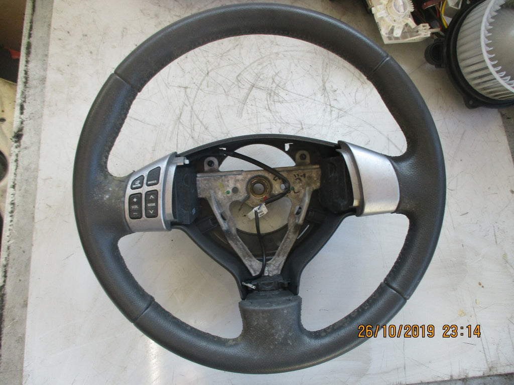 SUZUKI SPLASH 2008 MULTI FUNCTION STEERING WHEEL BLACK