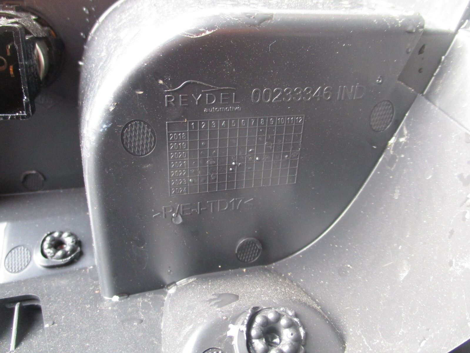 2023 RENAULT MASTER DASH CENTRE PANEL 969100607R
