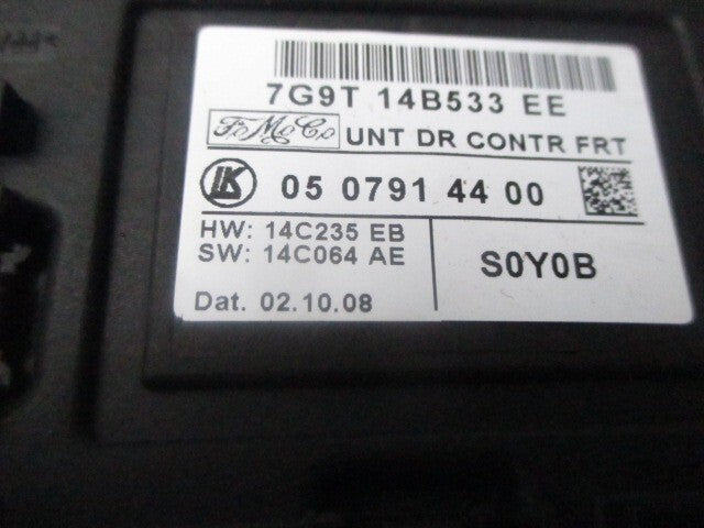 2009 JAGUAR XF NSR PASSENGER SIDE REAR DOOR SPEAKER 8X23-045H16-A