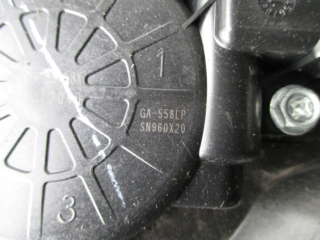 MAZDA 6 2011 NSR PASSENGER SIDE REAR PANEL REGULATOR MOTOR D 6515958X 1D7397X