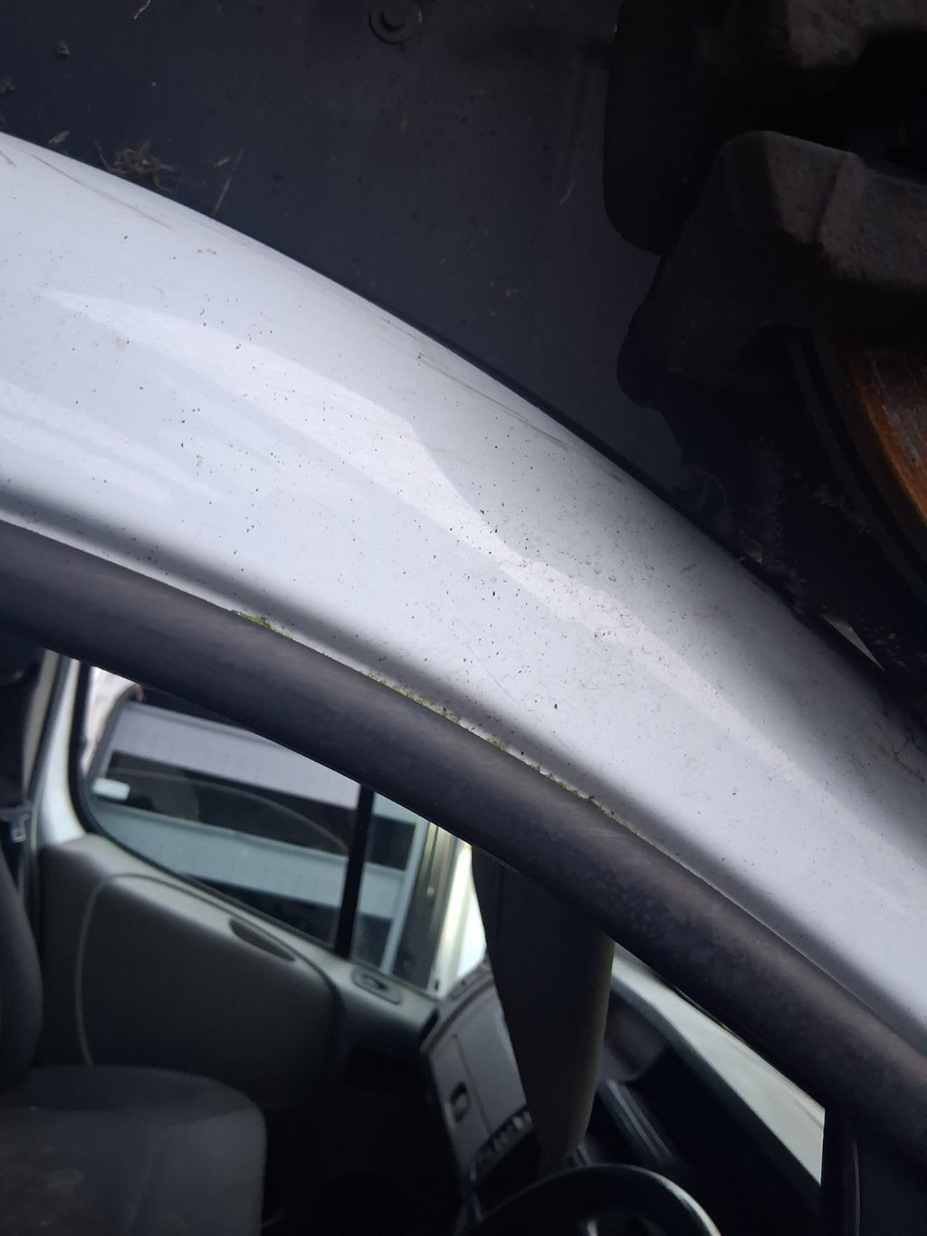 2014 VAUXHALL VIVARO MK1 OSF DRIVER SIDE FRONT RIGHT BARE DOOR WHITE
