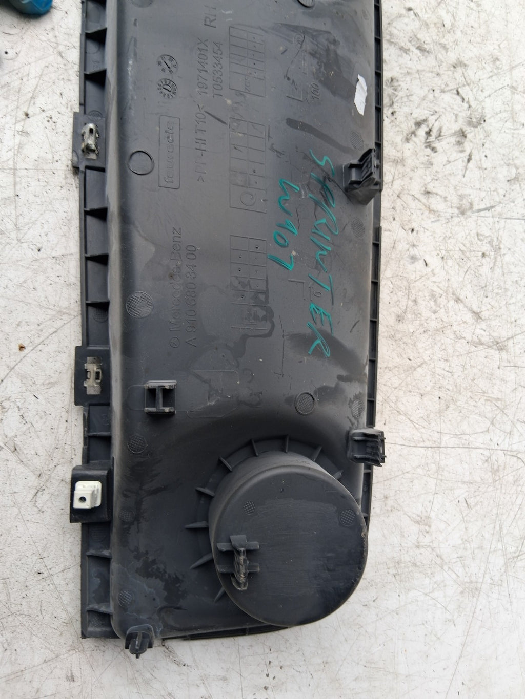 2021 MERCEDES BENZ SPRINTER W907 OSF DRIVER SIDE DASH STORAGE TRIM A9106803400