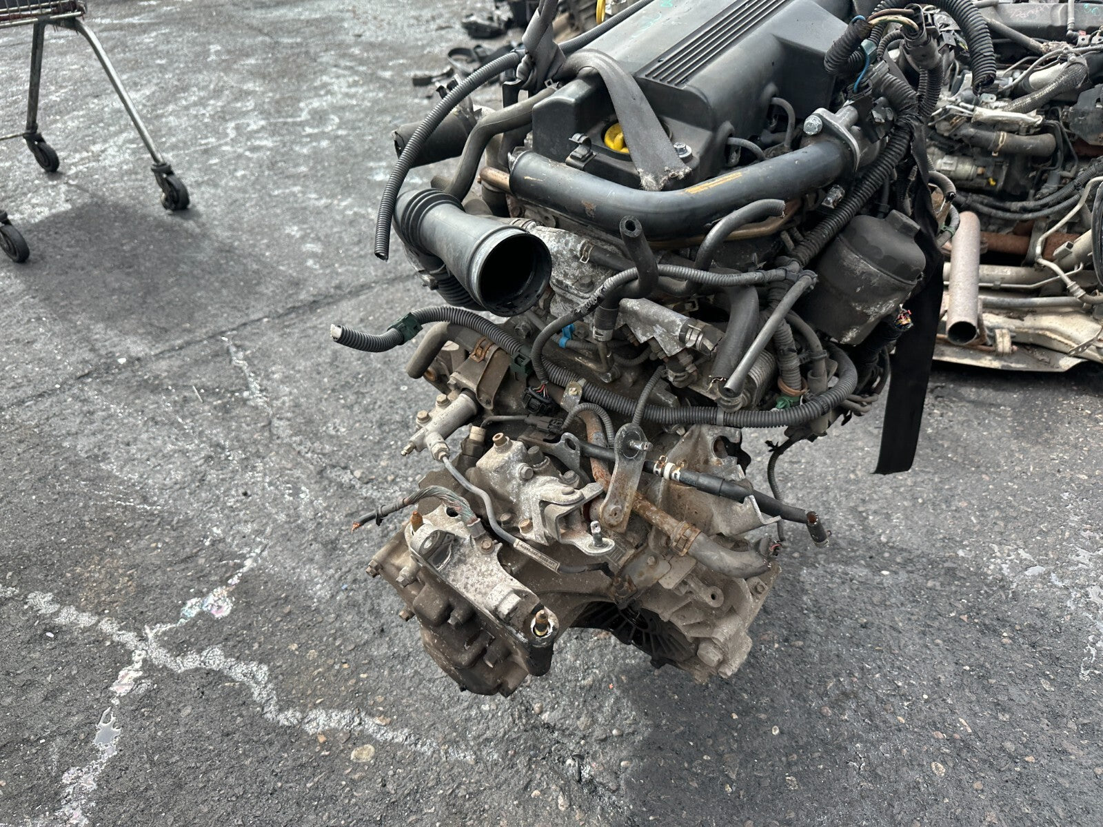 2004 HONDA CIVIC MK7 1.7 DIESEL ENGINE COMPLETE 4EE2