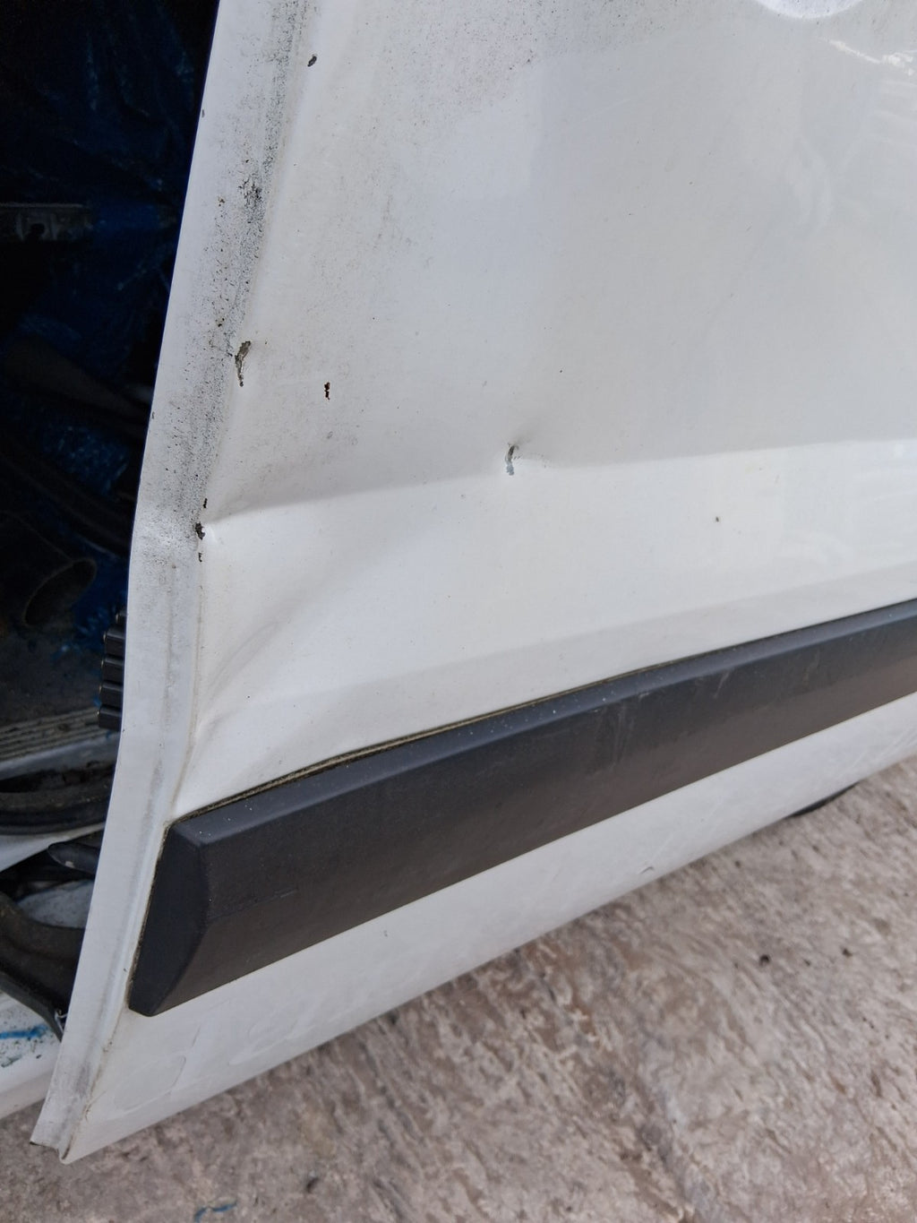 2016 CITROEN DISPATCH MK2 NS PASSENGER SIDE COMPLETE SLIDING DOOR WHITE