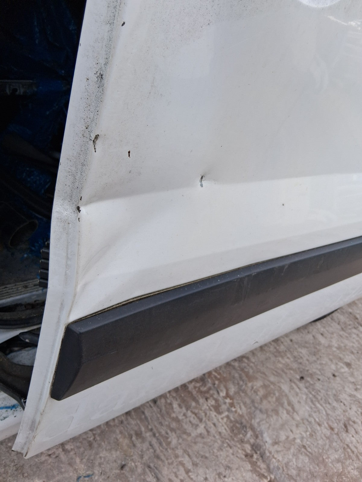 2016 CITROEN DISPATCH MK2 NS PASSENGER SIDE COMPLETE SLIDING DOOR WHITE
