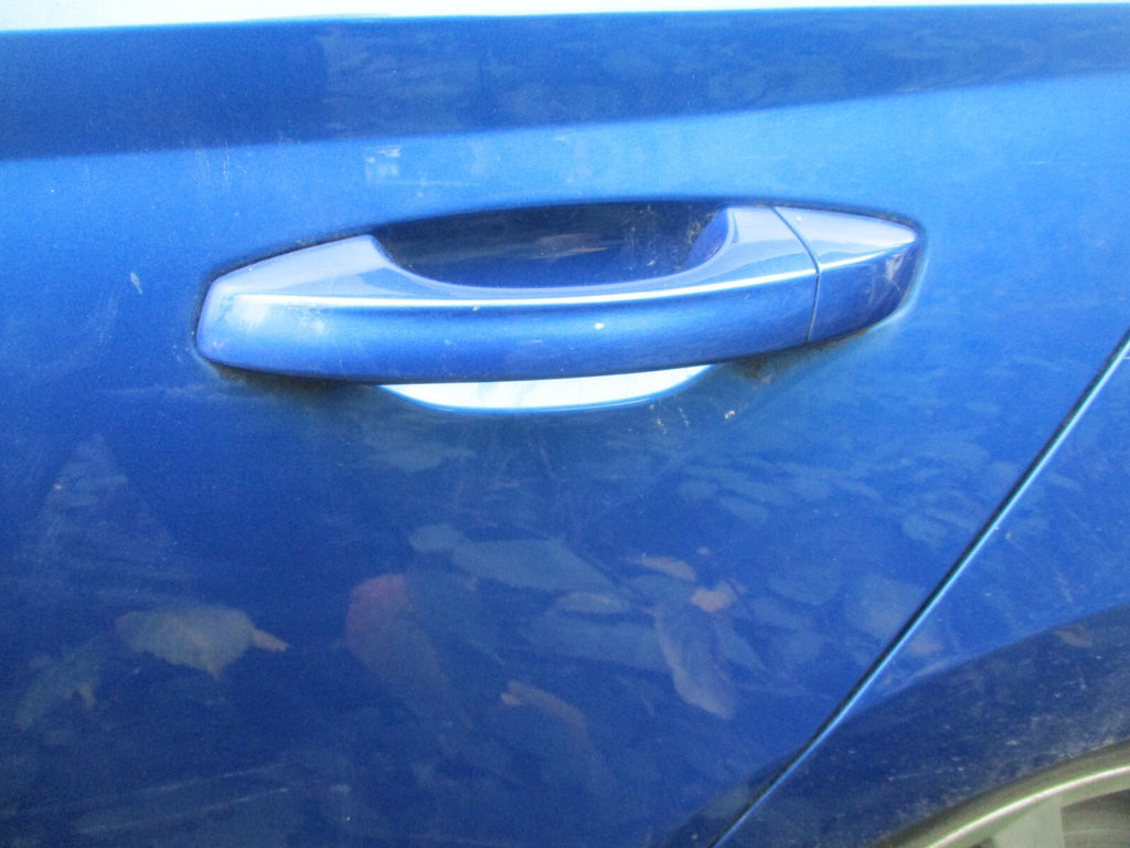 2019 SKODA FABIA MK3 NJ ESTATE NSR PASSENGER SIDE REAR EXTERIOR DOOR HANDLE BLUE