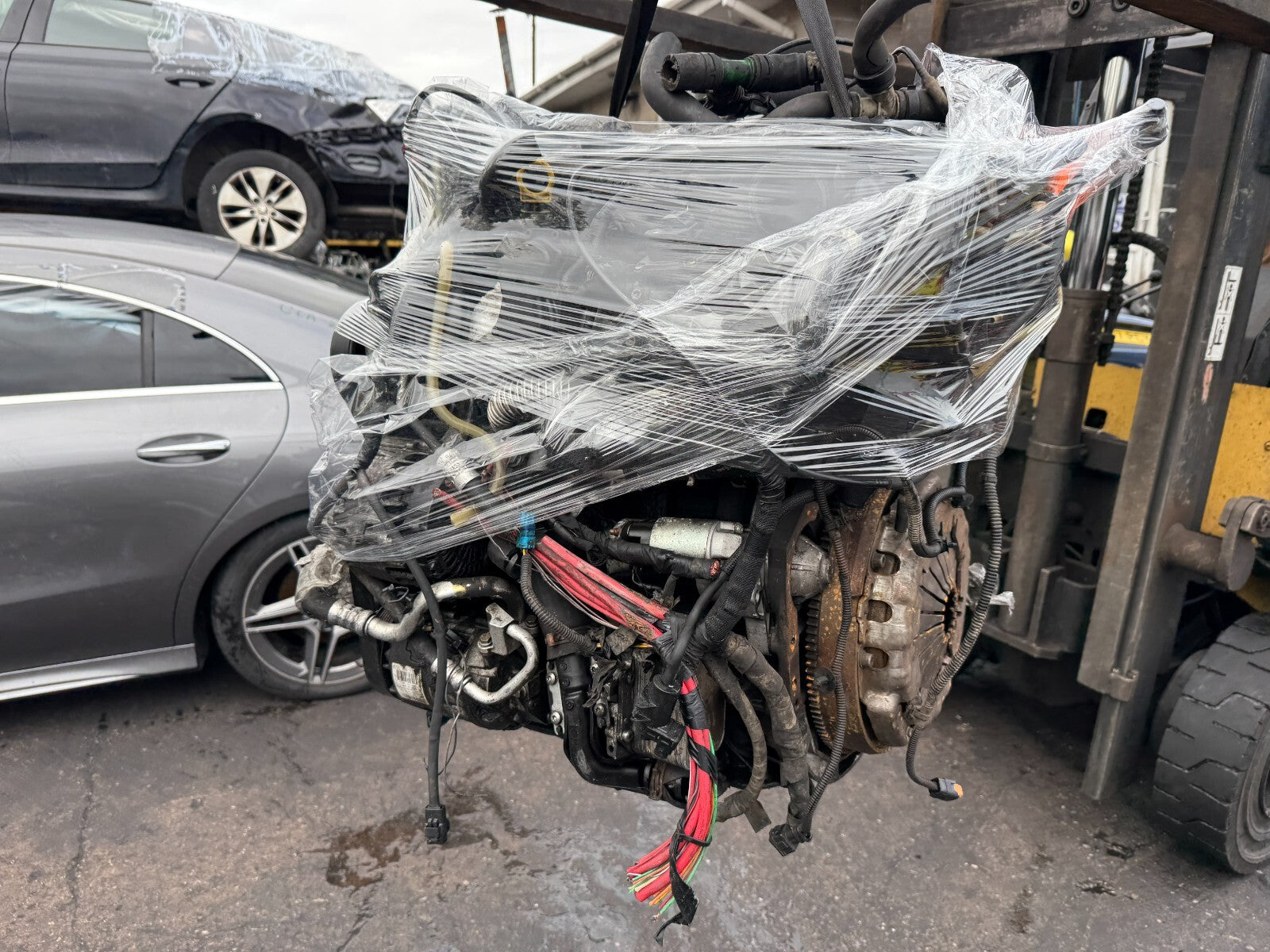 2014 RENAULT TRAFIC 2.0 DIESEL ENGINE COMPLETE M9R 692 SPARES SEE VIDEO