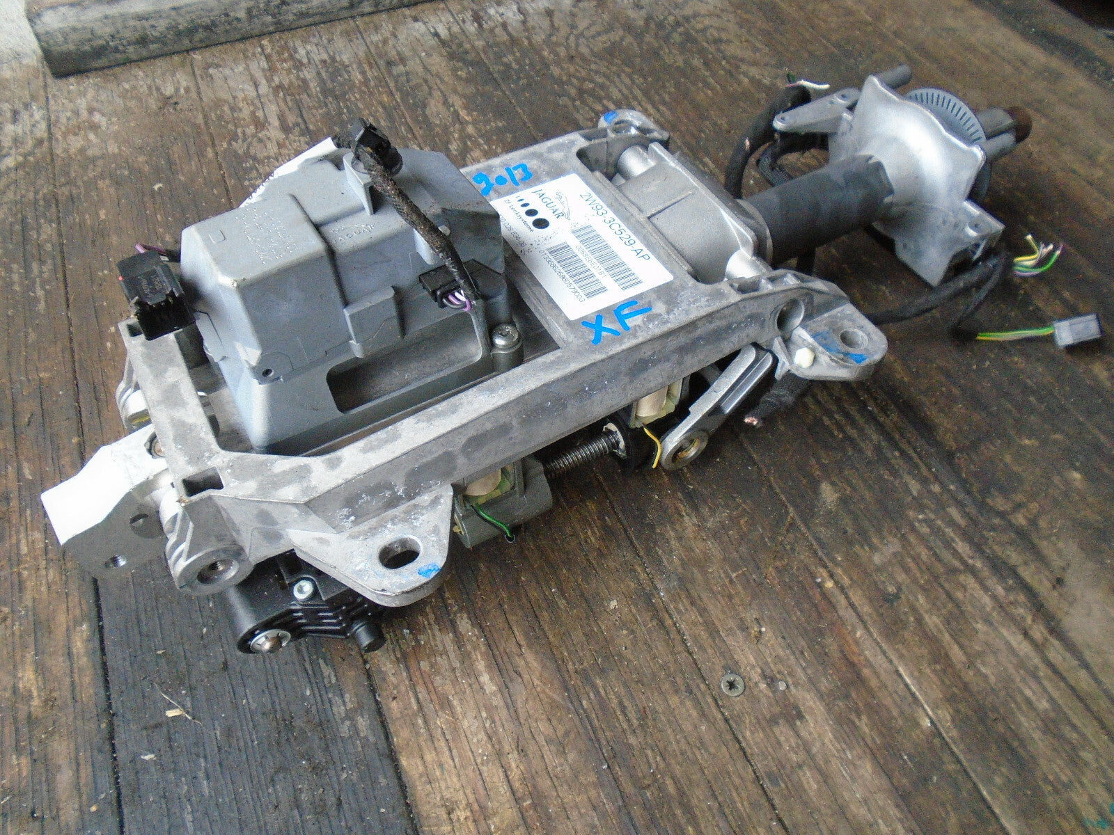 JAGUAR XF FACELIFT 2013 2.2 DIESEL ELECTRIC STEERING COLUMN 2W933C529AP