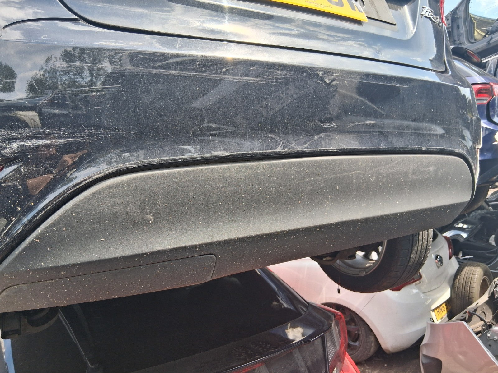 2012 FORD FIESTA ZETEC MK7 5 DOOR COMPLETE REAR BUMPER