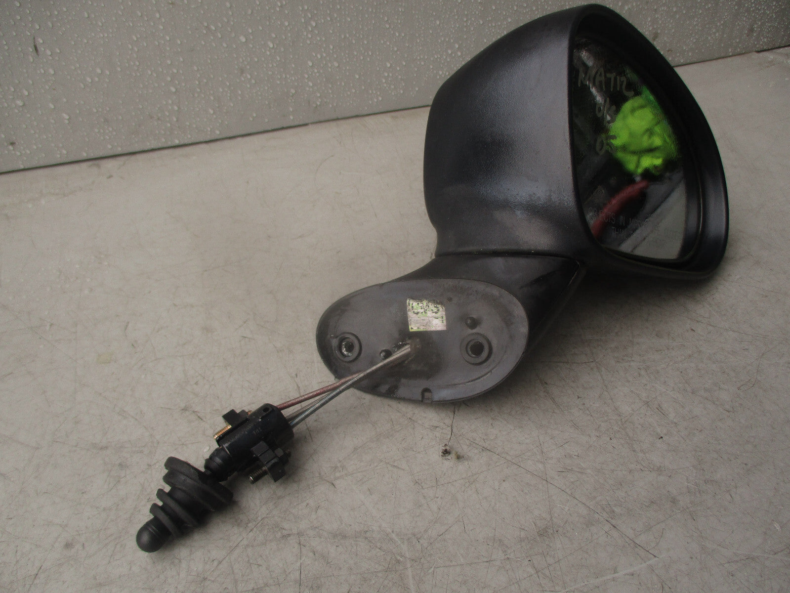 2005 CHEVROLET MATIZ MK 2 OSF DRIVER SIDE FRONT WING MIRROR 012291 012292