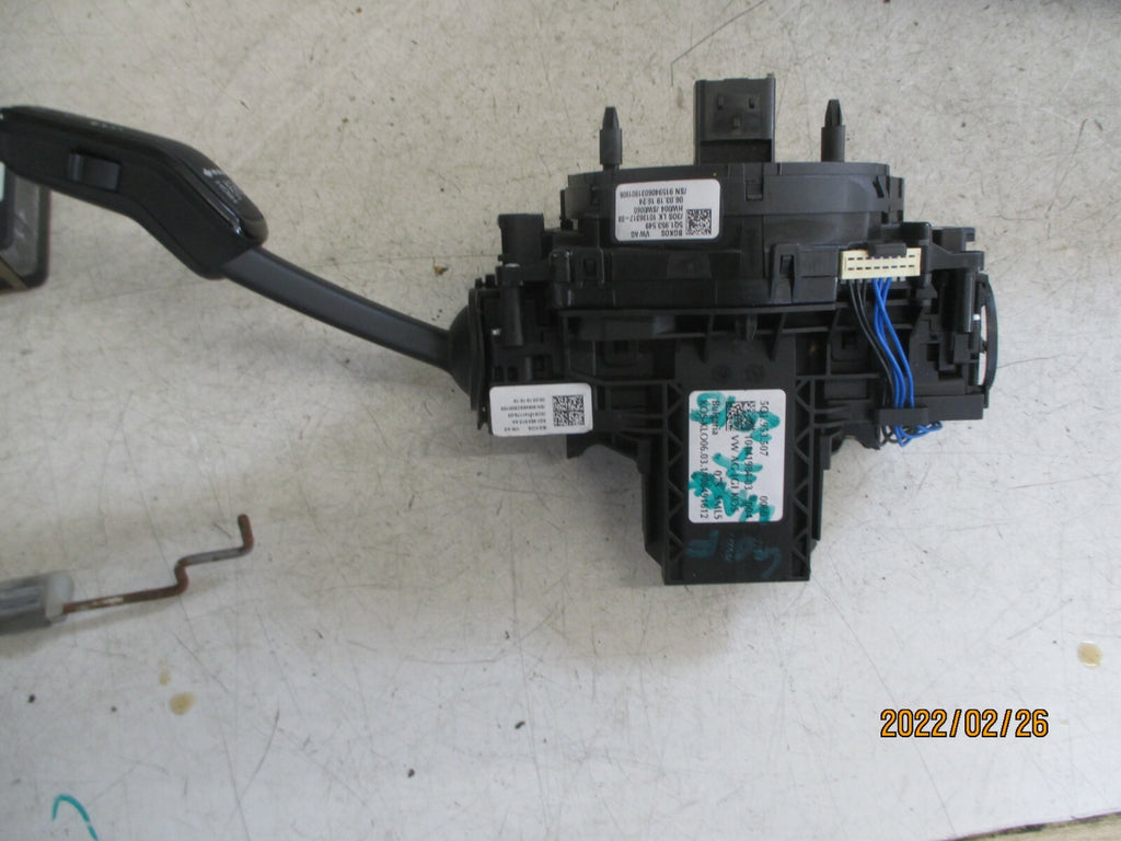 VOLKSWAGEN GOLF 2018 MK7 WIPER CONTROL STALK 5Q1953507