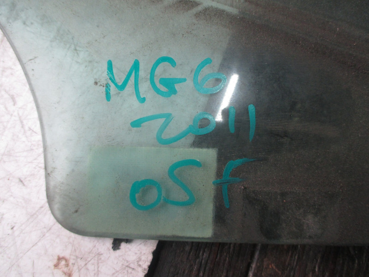 MG6 MK1 2011 5 DOOR OSF DRIVER SIDE FRONT DOOR WINDOW GLASS
