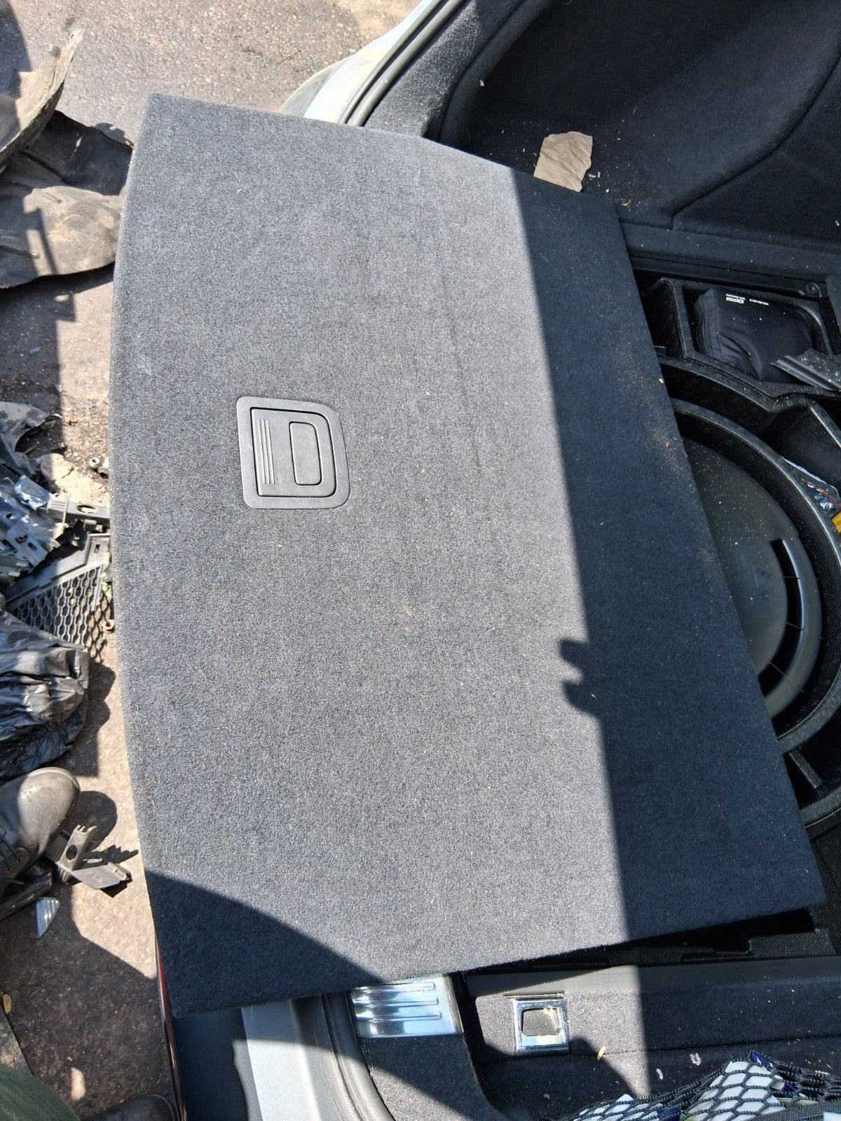 2019 AUDI Q5 FY REAR BOOT FLOOR CARPET LINER 80A861531F