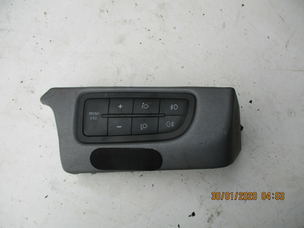 FIAT GRANDE PUNTO 2006 HEADLIGHT FOG LIGHT MENU ESC CONTROL SWITCH 735367267