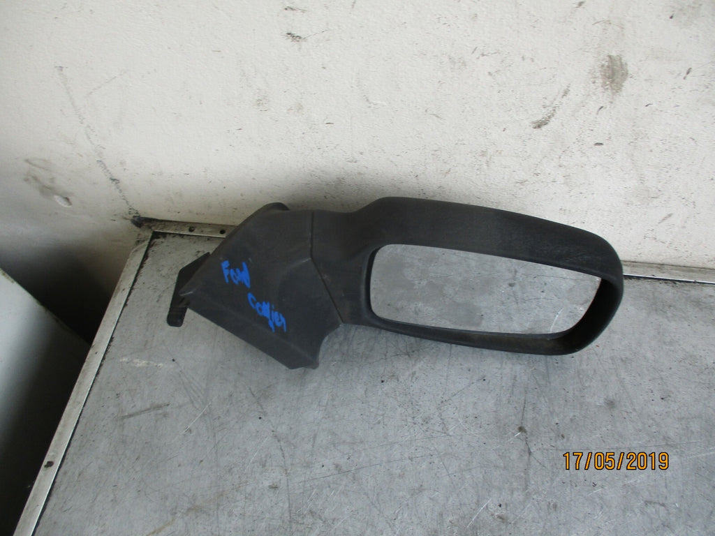 FORD FIESTA COURIER OS DRIVER SIDE WING MIRROR MANUAL BLACK