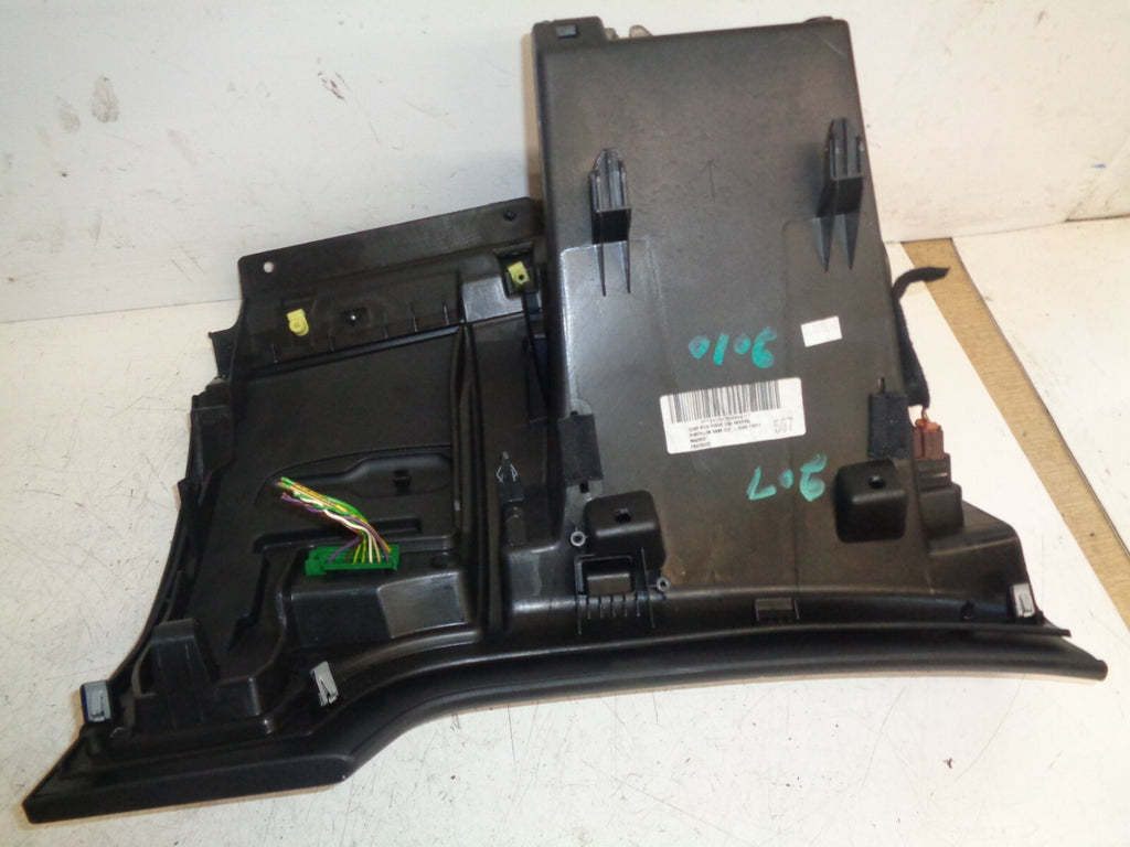 PEUGEOT 207 2010 GLOVEBOX LID DOOR COMPARTMENT BLACK 9150ZD00004717