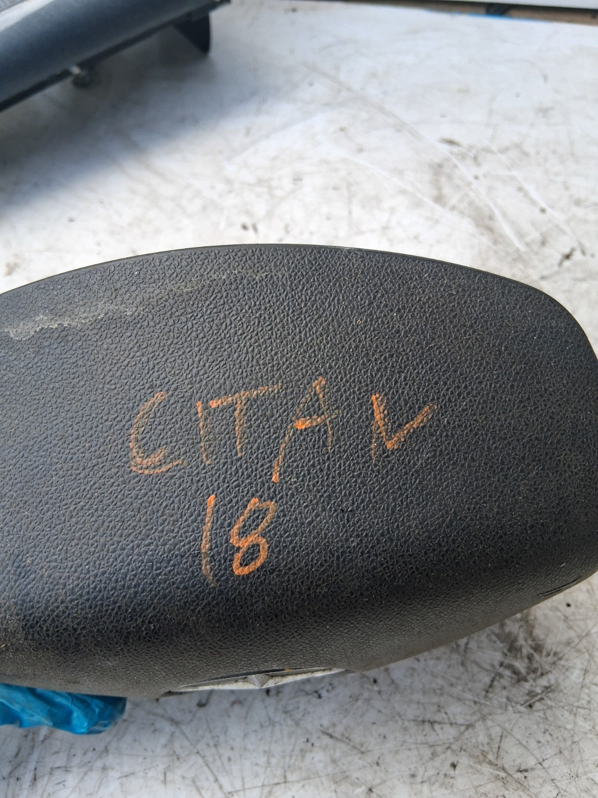 2018 MERCEDES BENZ CITAN STEERING WHEEL AIRBAG 985704503R