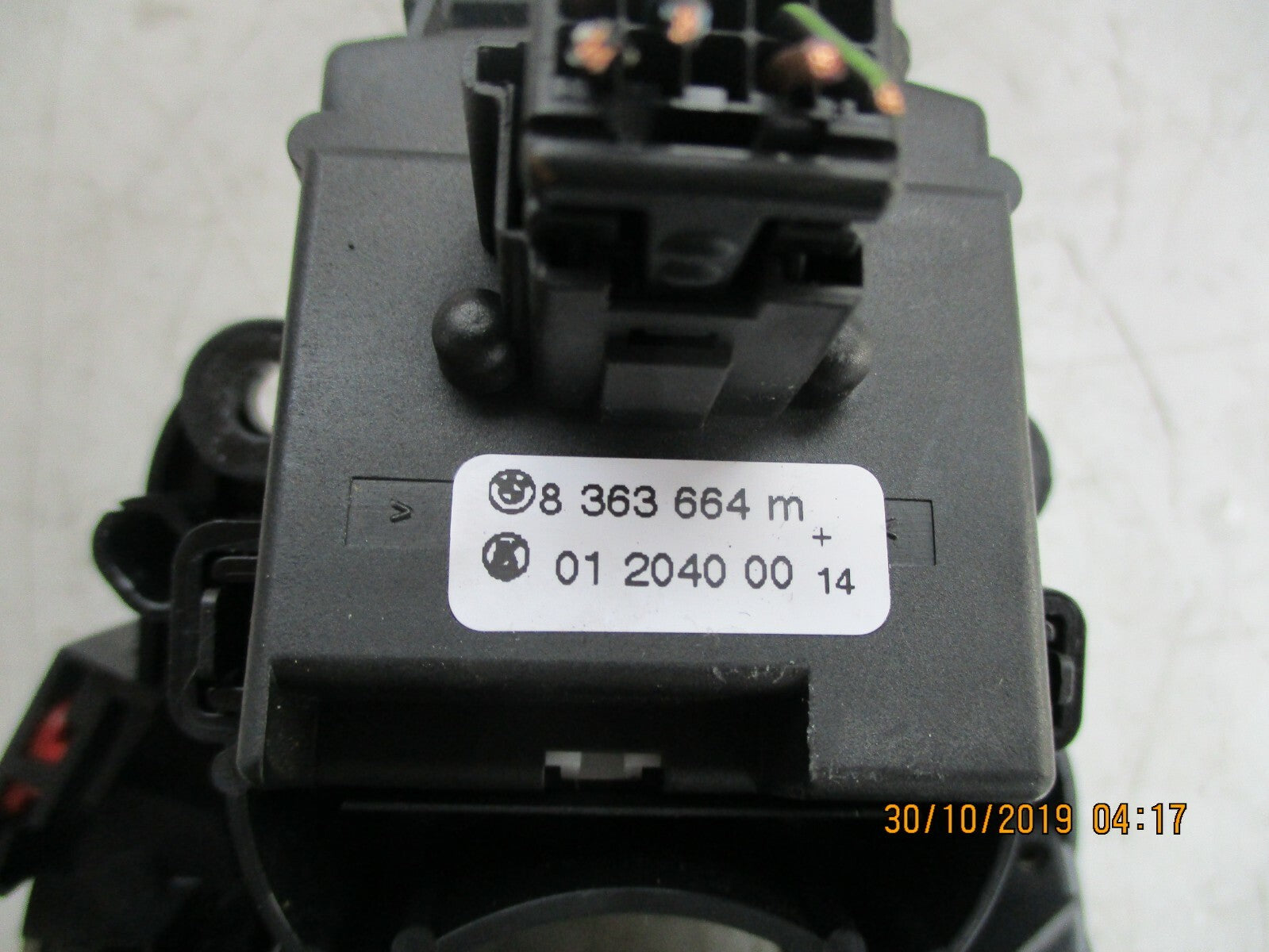 BMW 3 SERIES E46 2000 HEADLIGHT WIPER STALKS & SLIP RING 8363664 8363668 8376445