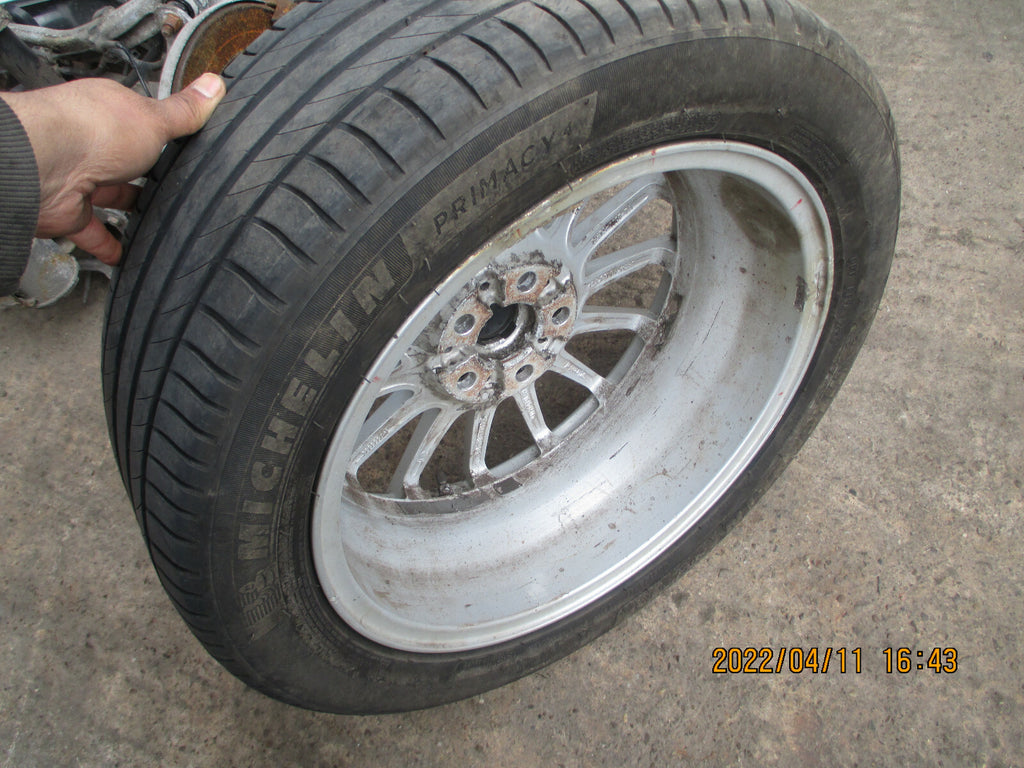 JAGUAR XE 2016 17 INCH SINGLE ALLOY WHEEL WITH TYRE 205/55R17 REF 1