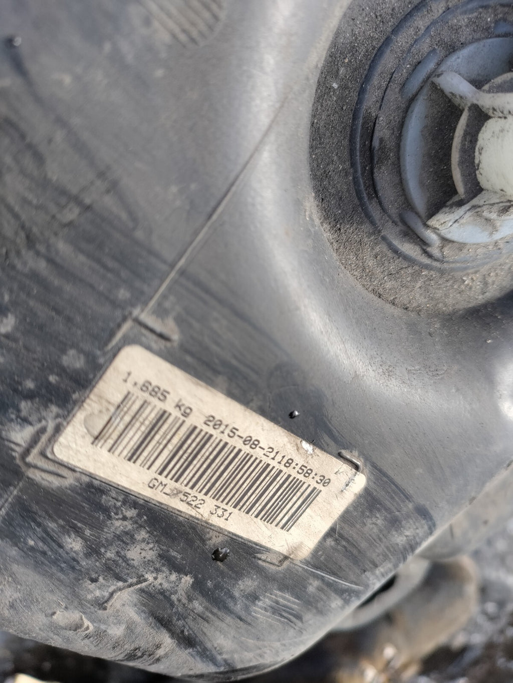 2016 VAUXHALL ZAFIRA C 2.0 DIESEL AD BLUE TANK