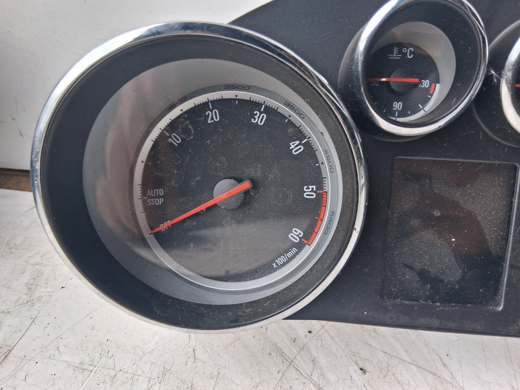 2013 VAUXHALL ASTRA J SPEEDOMETER SPEEDO INSTRUMENT CLUSTER 769317420