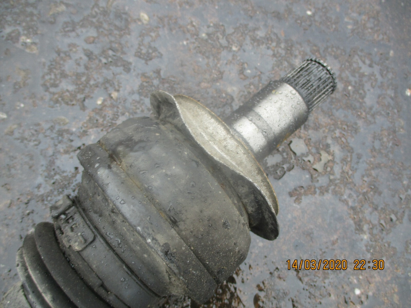 MERCEDES C CLASS W204 C220 2012 OSR DRIVER SIDE REAR DRIVESHAFT