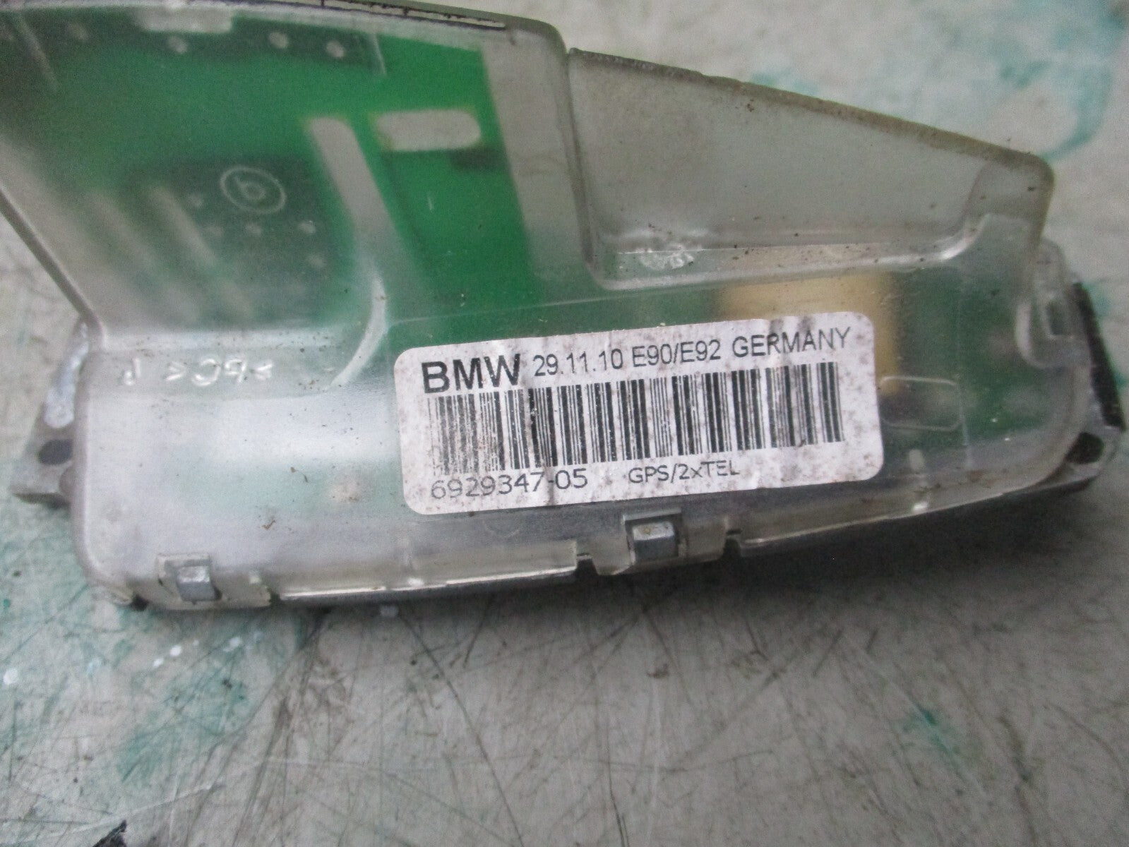 2008 BMW 3 SERIES E90 GPS ANTENNA CONTROL MODULE 6929347-05