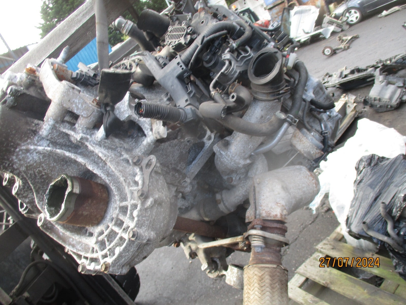 HONDA CIVIC MK8 2008 2.2 CDTI DIESEL COMPLETE ENGINE N22A2