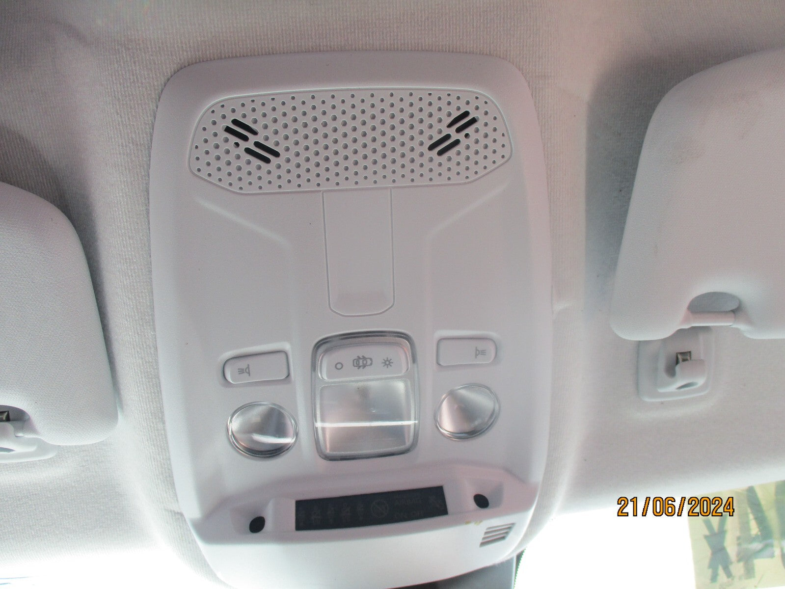 VAUXHALL MOKKA B MK2 2022 FRONT INTERIOR ROOF READING LIGHT