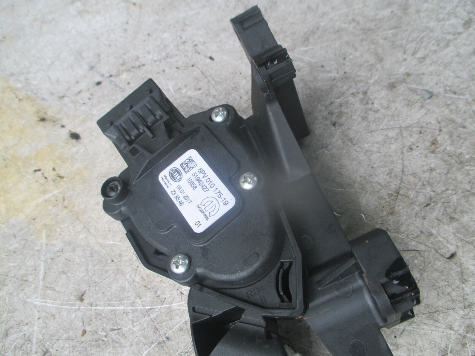 FIAT TIPO 2017 ACCELERATOR THROTTLE PEDAL 51942427