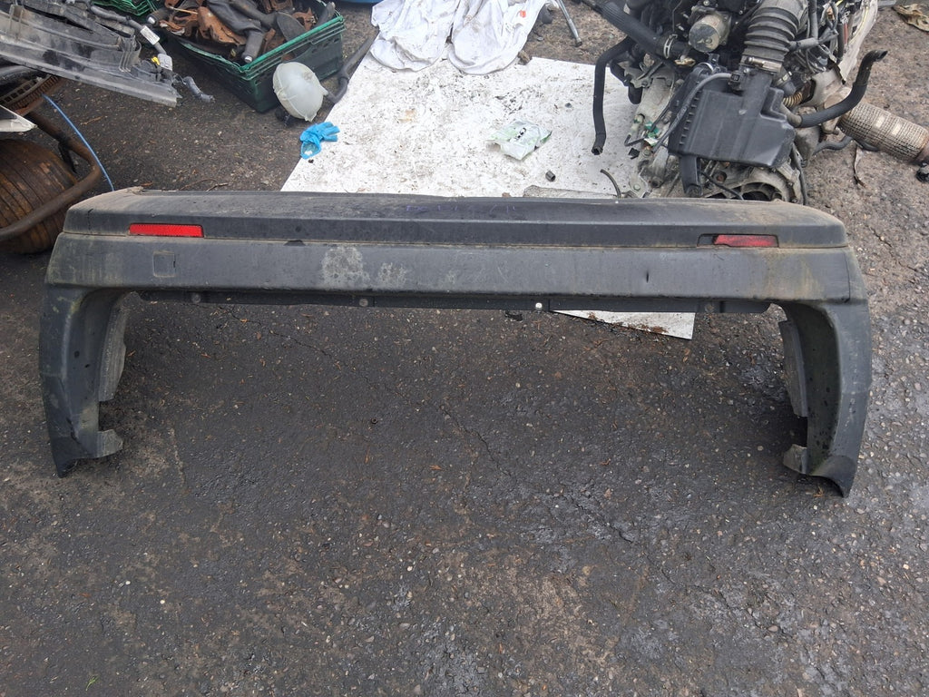 2013 FIAT DOBLO MK2 COMPLETE REAR BUMPER BLACK