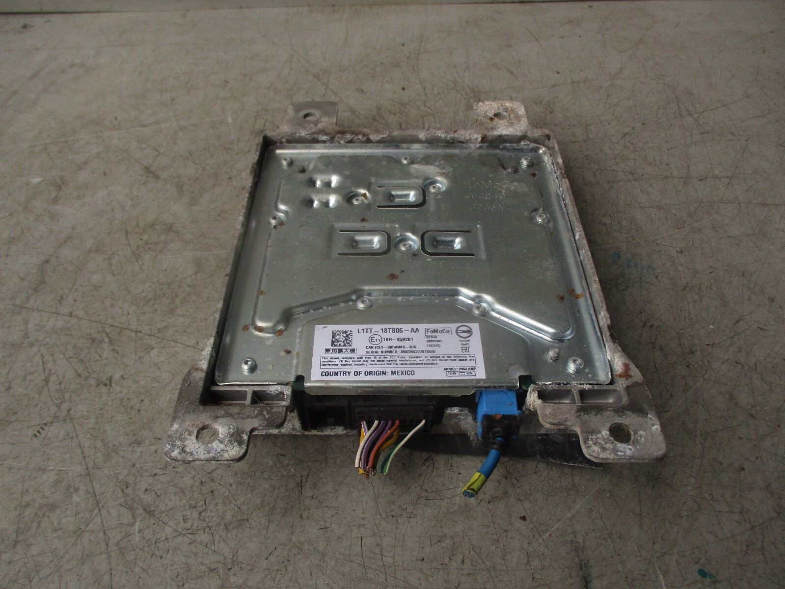 2021 FORD FIESTA MK8 BANG & OLUFSEN AMPLIFIER UNIT L1TT18T806
