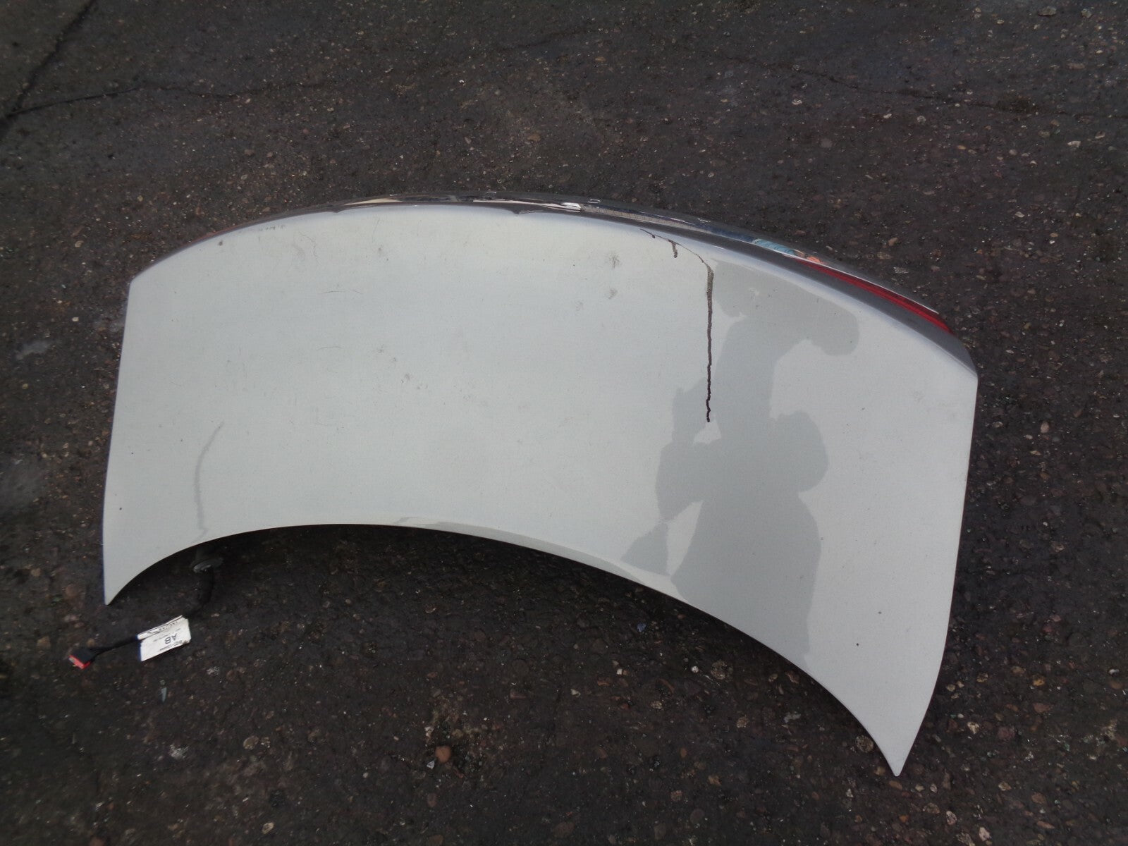 JAGUAR XF 2010 X250 3.0 DIESEL REAR COMPLETE TAILGATE BOOTLID GREY