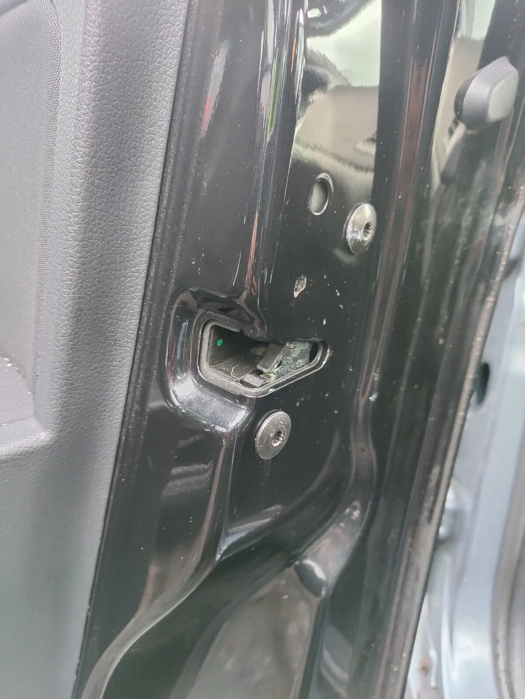 2017 VW VOLKSWAGEN GOLF MK7 OSF DRIVER SIDE FRONT DOOR LOCK MECHANISM