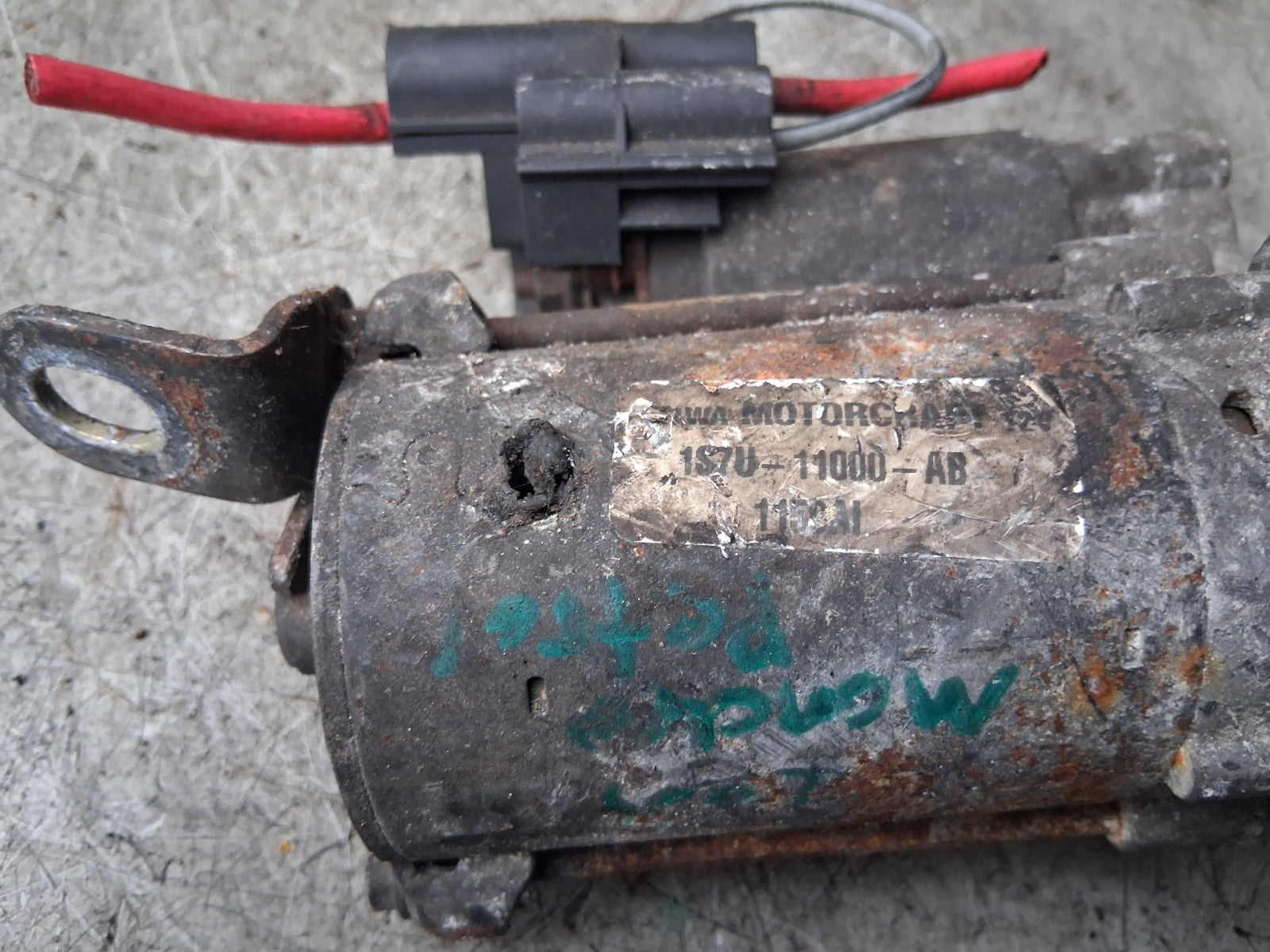 2007 FORD MONDEO STARTER MOTOR 1S7U11000