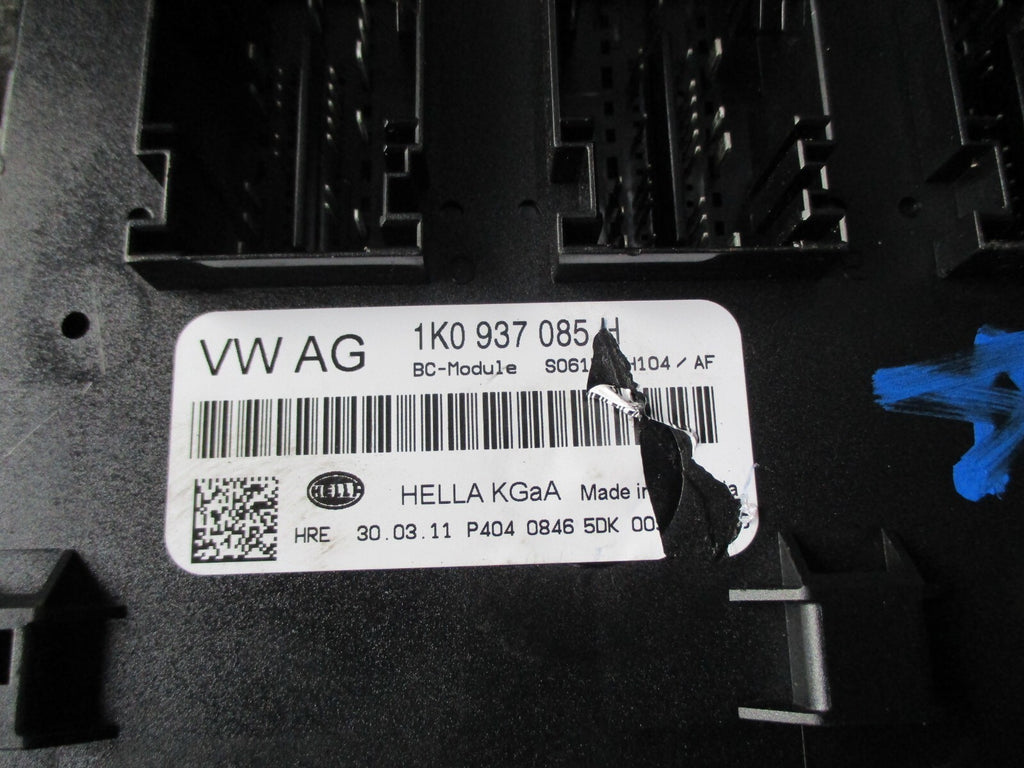 SKODA OCTAVIA 2018 BCM BODY CONTROL MODULE 1K0937085H