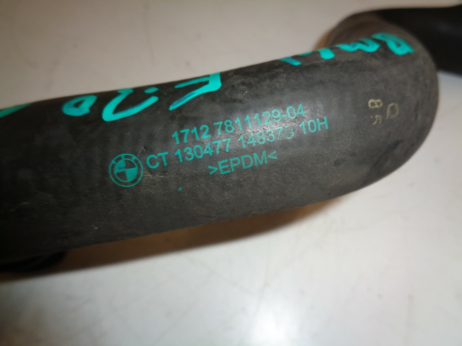 BMW 3 SERIES F30 2017 RADIATOR COOLANT PIPE HOSE 7811129