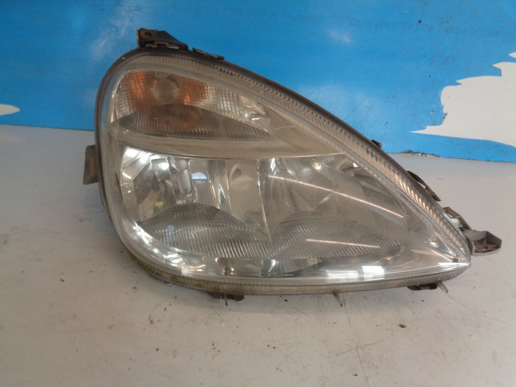 MERCEDES BENZ A CLASS A170 W168 OS DRIVER SIDE HEADLIGHT DAMAGED 1688202061