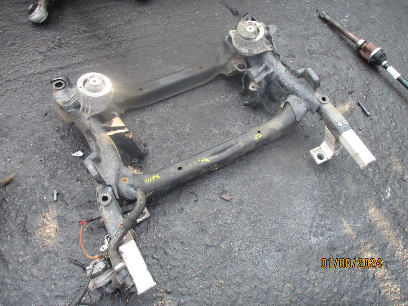MERCEDES BENZ C CLASS W205 2017 2.1 DIESEL FRONT SUBFRAME CARRIER