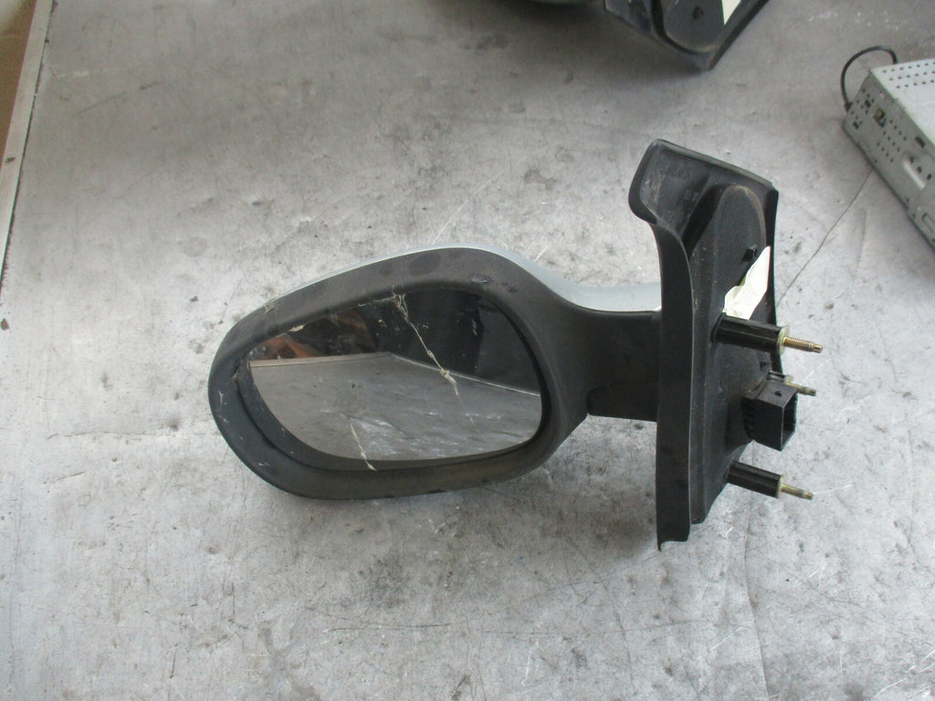 RENAULT MEGANE SCENIC MK1 NS PASSENGER SIDE DOOR WING MIRROR ELECTRIC SILVER