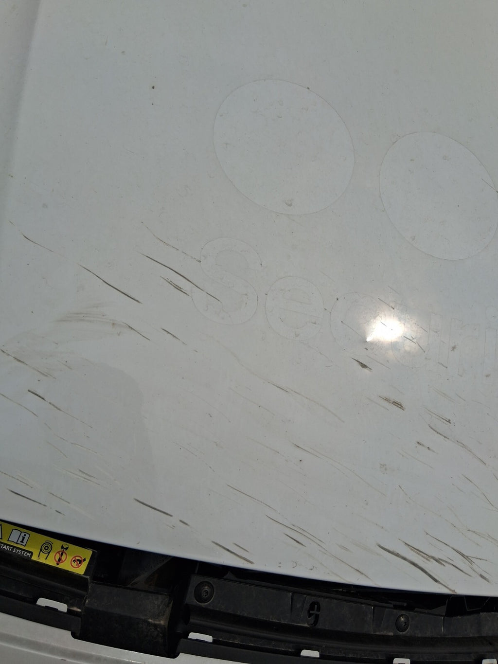 2024 TOYOTA PROACE CITY FRONT BONNET HOOD PANEL DAMAGED EPR ICY WHITE