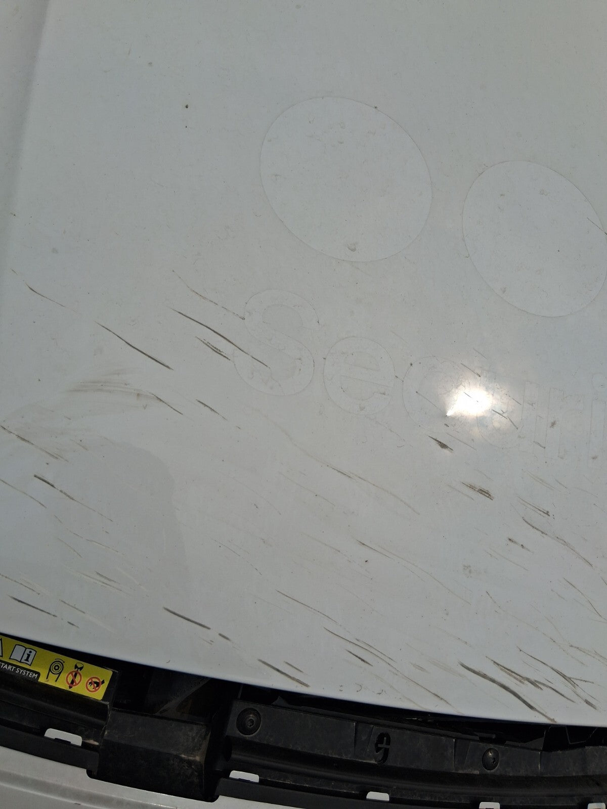 2024 TOYOTA PROACE CITY FRONT BONNET HOOD PANEL DAMAGED EPR ICY WHITE