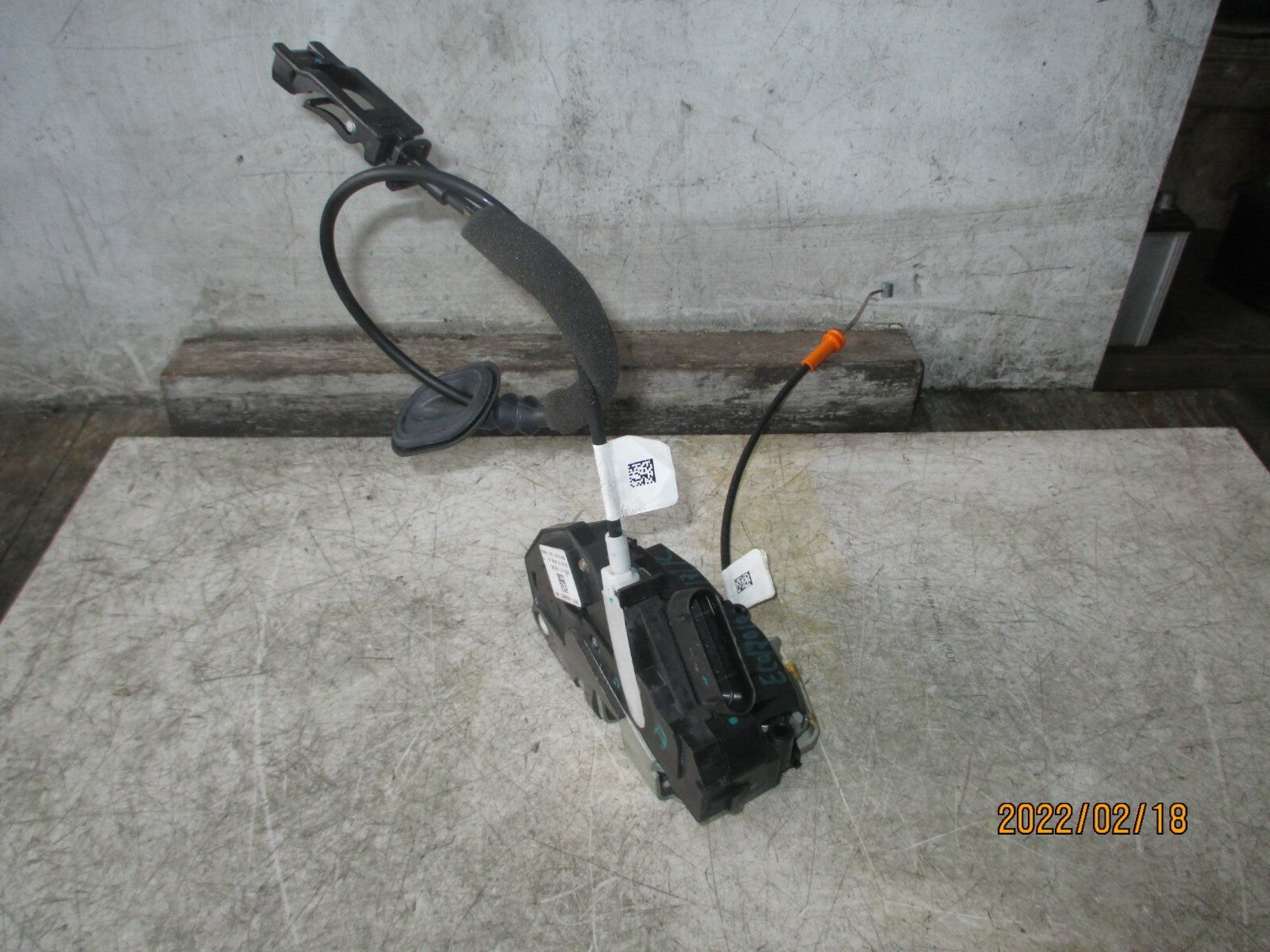 FORD ECOSPORT 2016 NSR PASSENGER SIDE REAR DOOR LOCK MECHANISM EN15A264A27AB