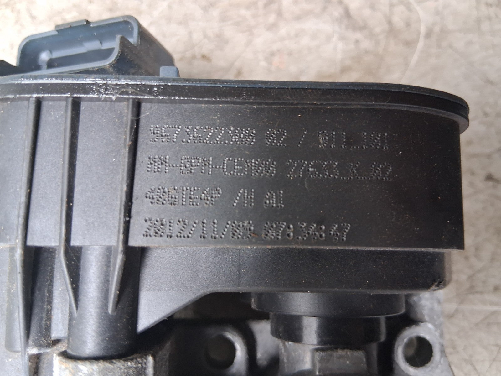 2012 PEUGEOT 208 1.2 PETROL THROTTLE BODY 9673622380