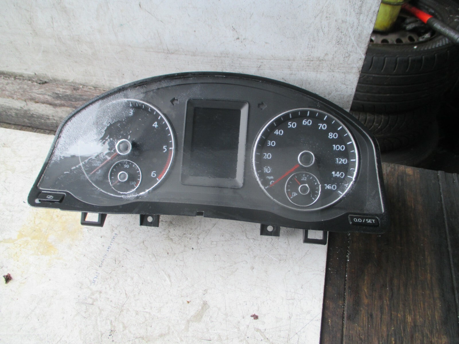 VOLKSWAGEN GOLF PLUS 2012 SPEEDOMETER INSTRUMENT CLUSTER 5M0920972A