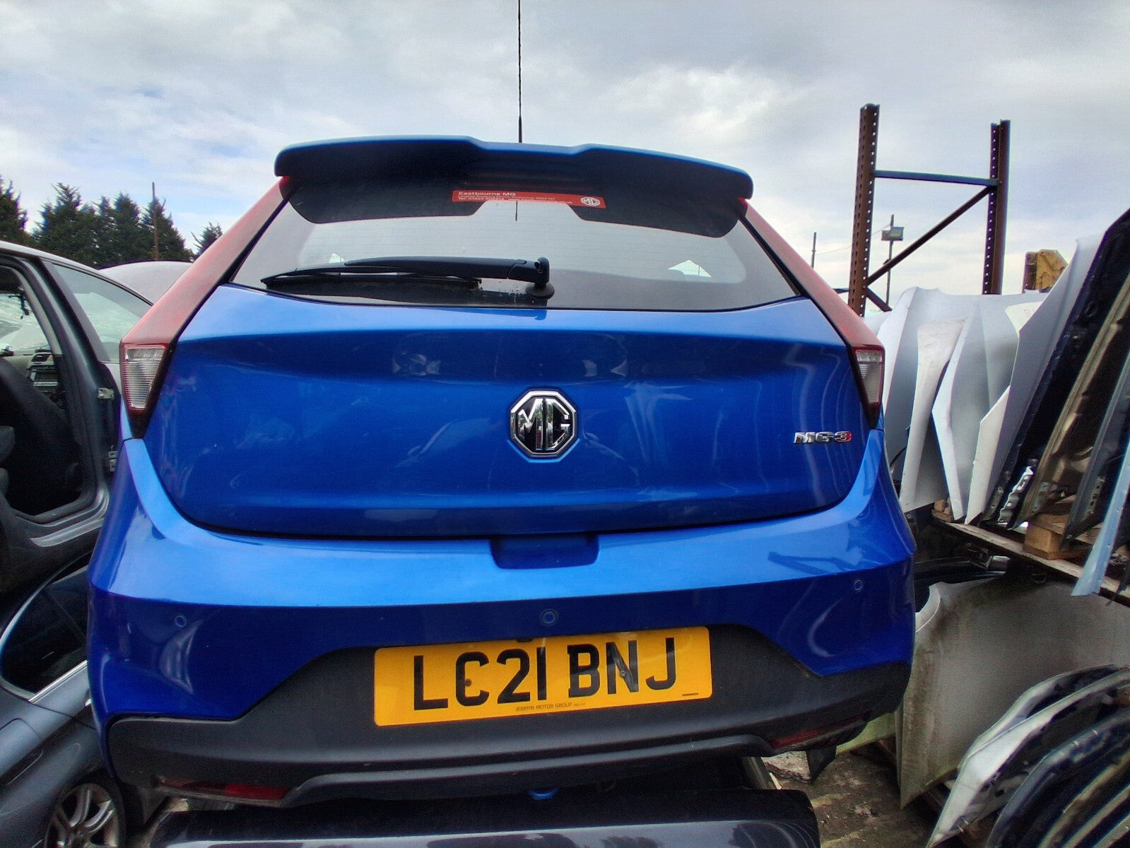 2021 MG 3 MK2 EXCLUSIVE REAR STORAGE PARCEL SHELF LOAD COVER